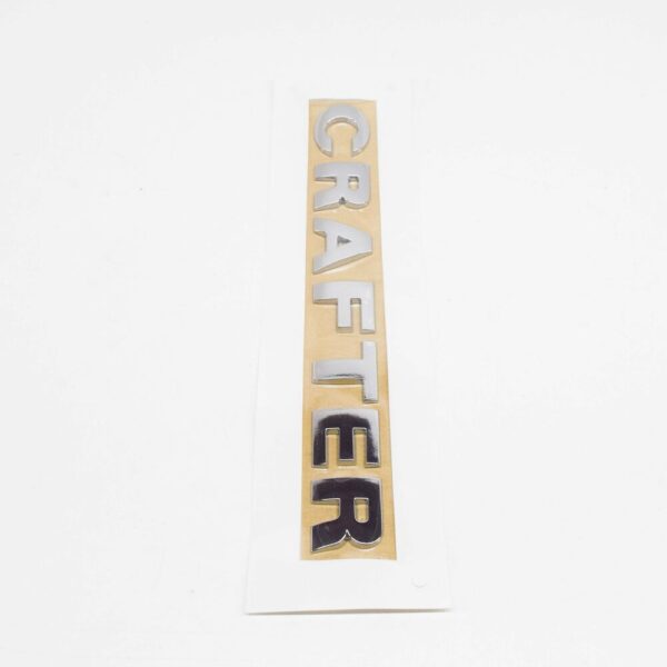 NEW VW CRAFTER MK1 2E REAR CHROME INSCRIPTION EMBLEM BADGE 2E3853687 - Image 4