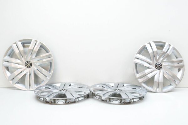 VW POLO AW MK6 Wheel Trim Ring Set 4pcs 2G0071454 NEW - Image 3
