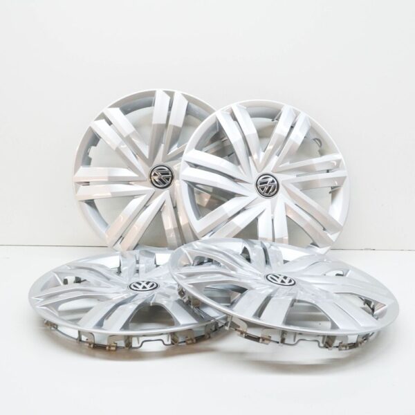 VW POLO AW MK6 Wheel Trim Ring Set 4pcs 2G0071454 NEW
