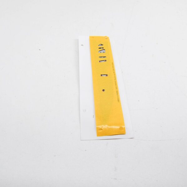 VW POLO AW MK6 RIGHT FENDER EMBLEM BADGE 2G0853688JZQ NEW GENUINE - Image 3
