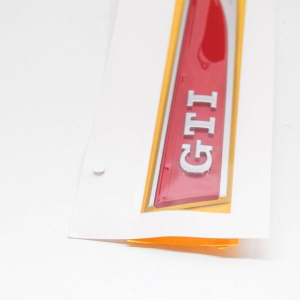 VW POLO AW MK6 RIGHT FENDER EMBLEM BADGE 2G0853688JZQ NEW GENUINE - Image 5
