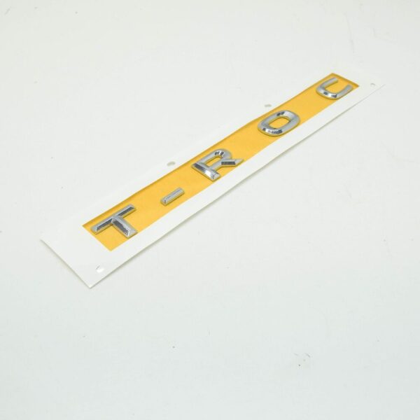 VW T-ROC A1 Rear Trunk Lid Inscription 2GA853687A 2ZZ 2GA853687A2ZZ NEW GENUINE - Image 3