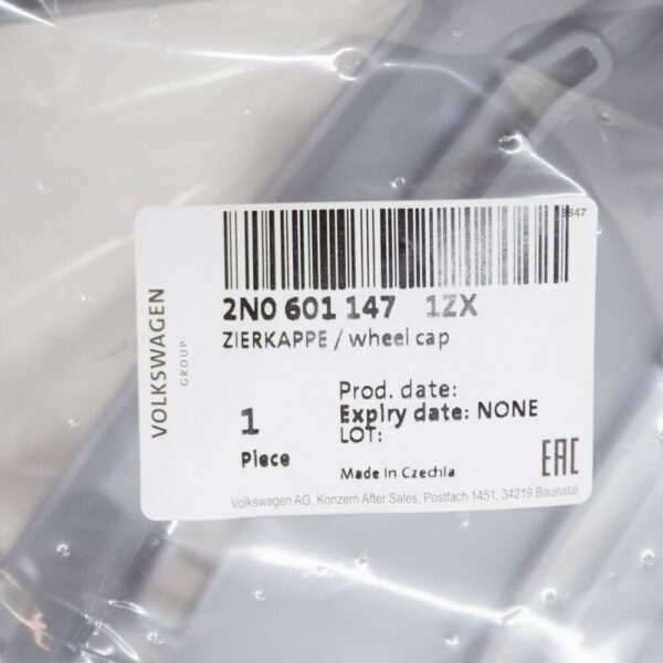 VW CRAFTER SZ MK2 WHEEL HUB COVER TRIM 2N06011471ZX NEW GENUINE