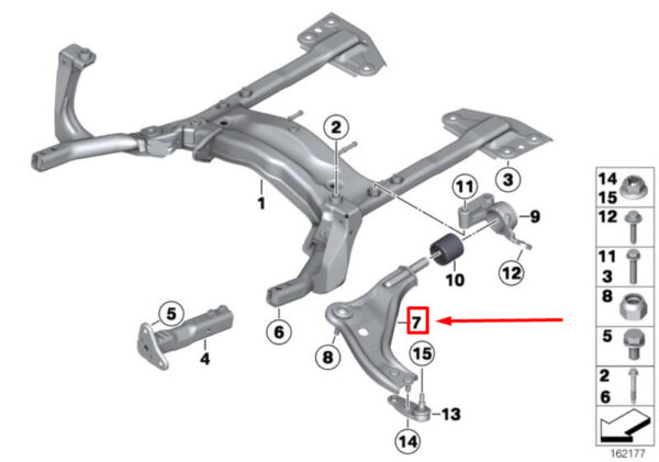 NEW GENUINE OEM 31126772302 6772302