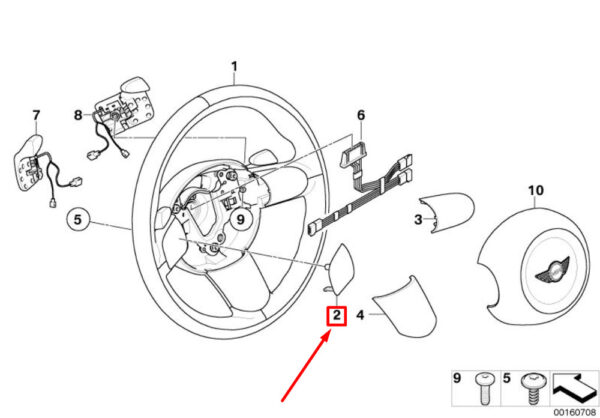 NEW GENUINE OEM 6765093 32306765093