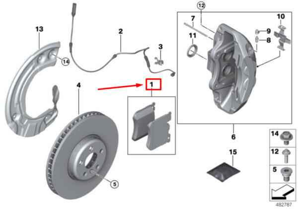 NEW GENUINE OEM 6889266 34106889266