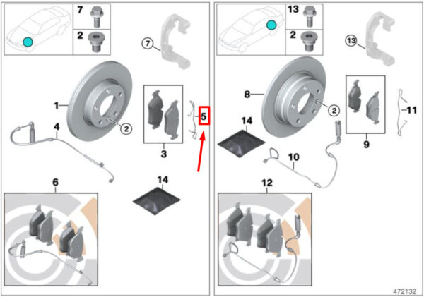 NEW GENUINE OEM 1512715 34111512715