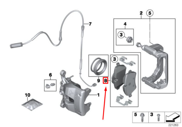 NEW GENUINE OEM 34116772892 6772892