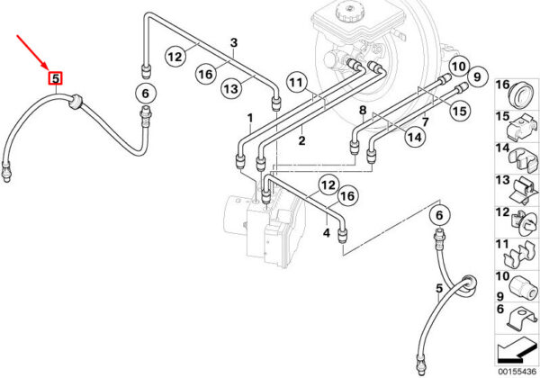 NEW GENUINE OEM 34306858079