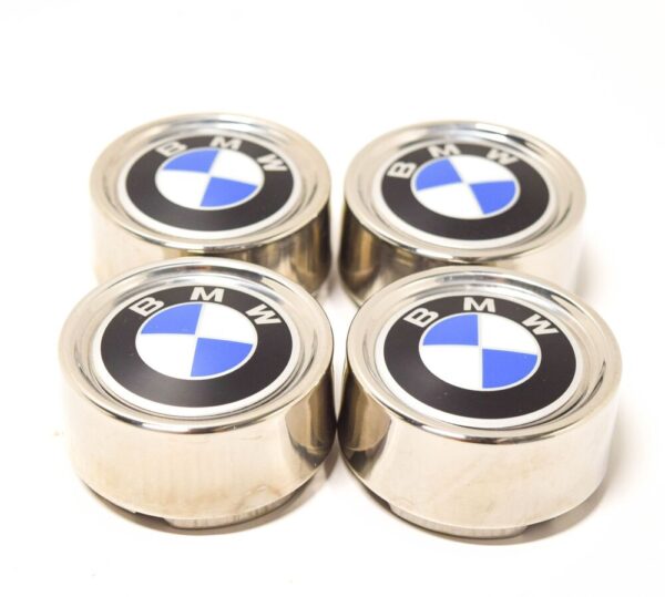 BMW 3 E30 Wheel Center Caps SET x4 361311140 111180 NEW ORIGINAL