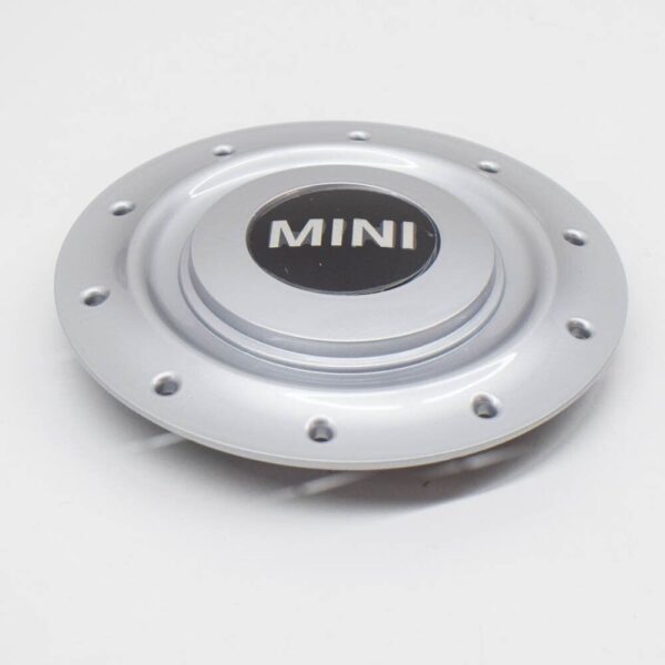 MINI Cooper R50 Wheel Center Hub Caps 4x Silver 16" Set 36131512572 NEW GENUINE - Image 4