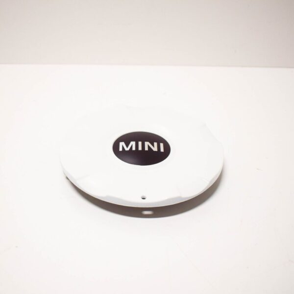 MINI Cooper R50 Wheel Hub Cap White 15" 36136764102 NEW GENUINE - Image 5