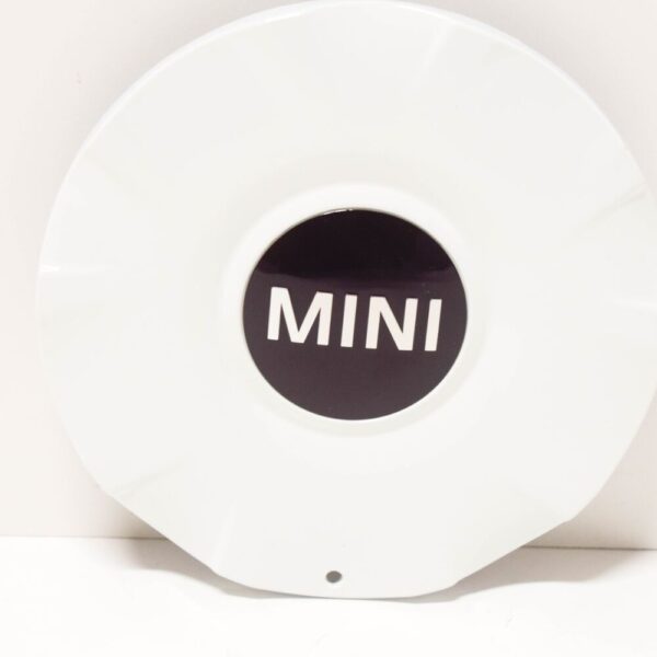 MINI Cooper R50 Wheel Hub Cap White 15" 36136764102 NEW GENUINE
