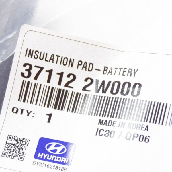HYUNDAI SANTA FE MK3 DM Battery Insulation Pad 371122W000 NEW - Image 6