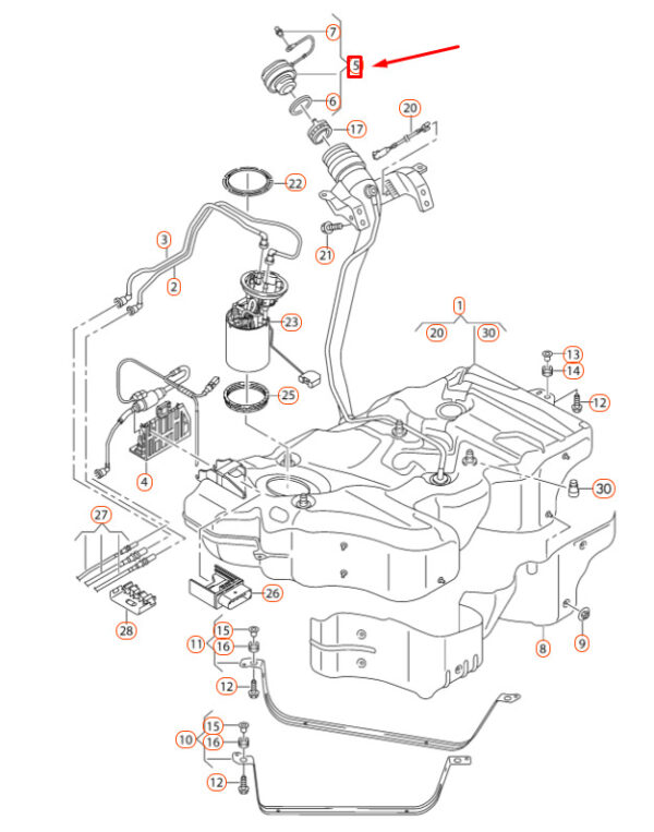 NEW GENUINE OEM 3AA201550P