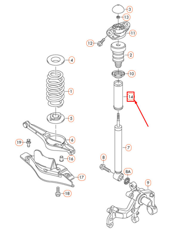 NEW ORIGINAL OEM 3C0513425