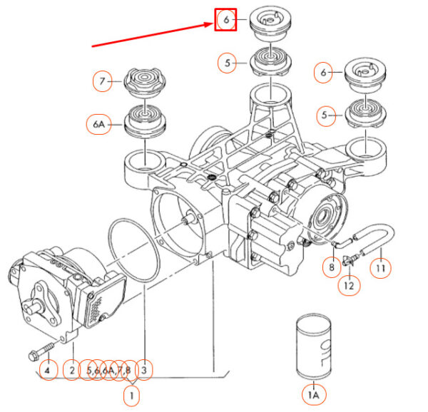 NEW ORIGINAL OEM 3C0599437D