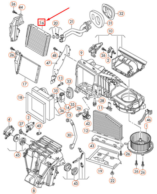 NEW ORIGINAL OEM 3C0819031A