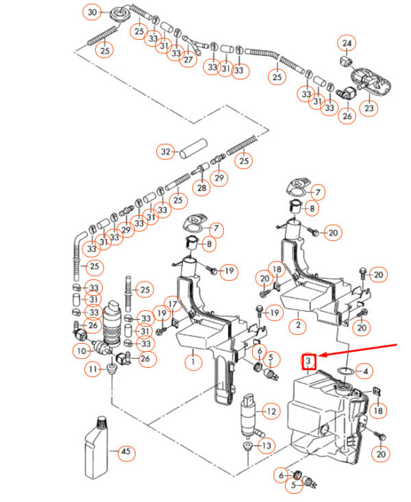 NEW OEM ORIGINAL 3C0955453N