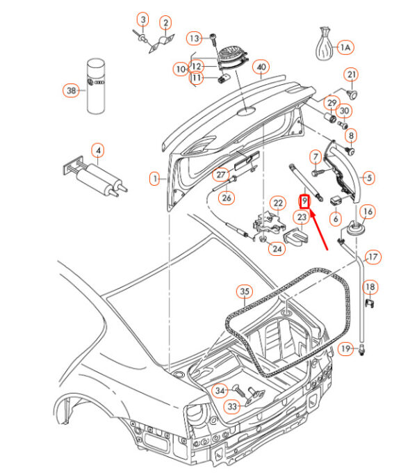 NEW ORIGINAL OEM 3C5827550C