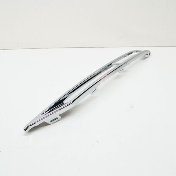 VW Phaeton 3D bumper front left chrome strip 3D08072432ZZ NEW original