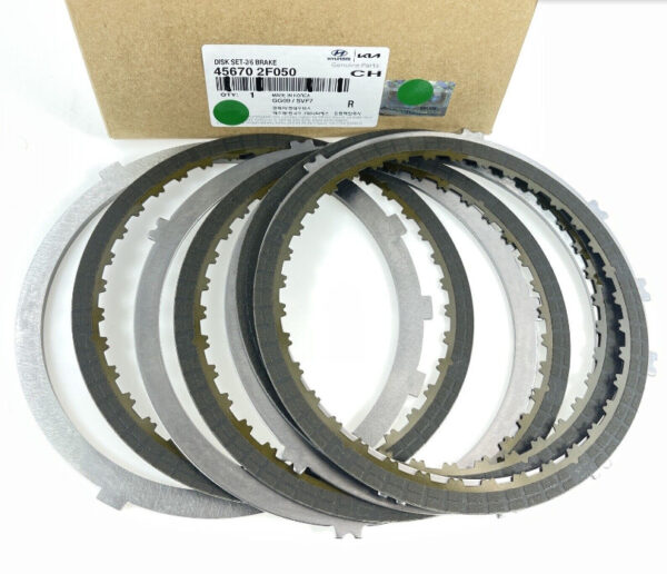 456702F050 Hyundai Tucson NX4 MK4 Transaxle Brake 2/6 Disc Set 456702F050 NEW ORIGINAL