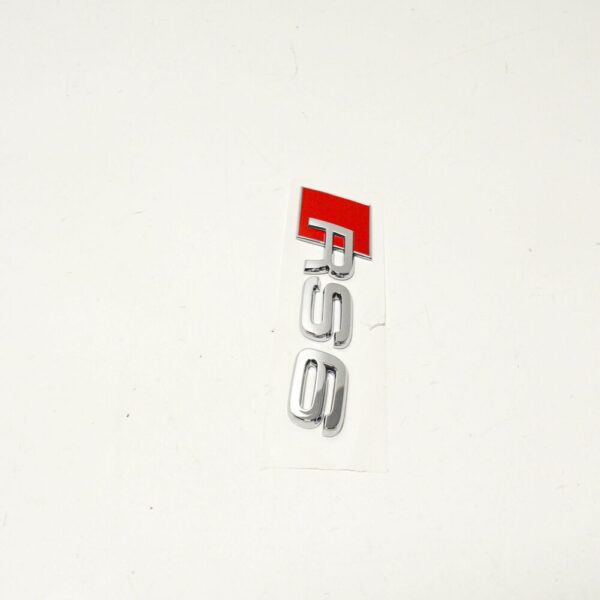 AUDI RS6 C7 Trunk Lid Badge Emblem 4B08537402ZZ 4B0853740 2ZZ New ORIGINAL 2014 - Image 4