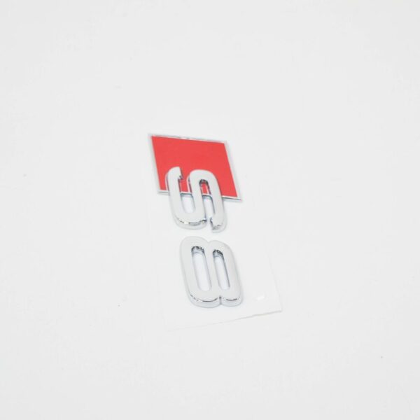 Audi A8 S8 D4 Rear Bumper Lettering Emblem Badge 4D0853735A2ZZ NEW ORIGINAL - Image 4