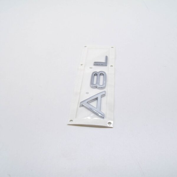 NEW AUDI A8 D4 REAR INSCRIPTION EMBLEM BADGE 4D0853741E2ZZ ORIGINAL - Image 4