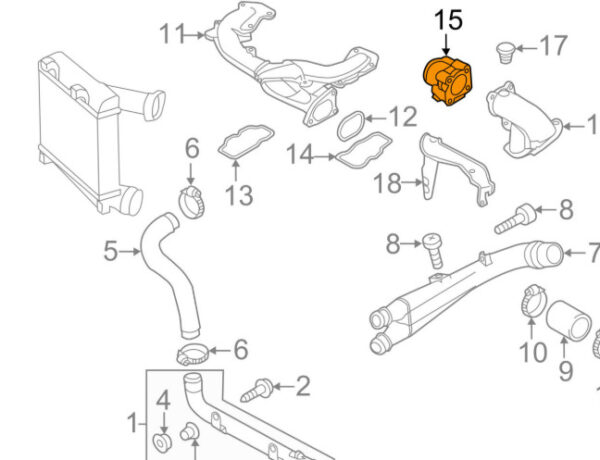Audi A4 B8 engine throttle 4E0145950J NEW REAL - Image 5