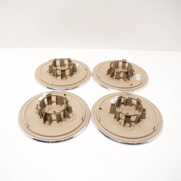 Audi A6 4F2 Wheel Center Hub Caps 4x SET Gray Metallic 4E0601165A7ZJ NEW ORIGINAL - Image 4
