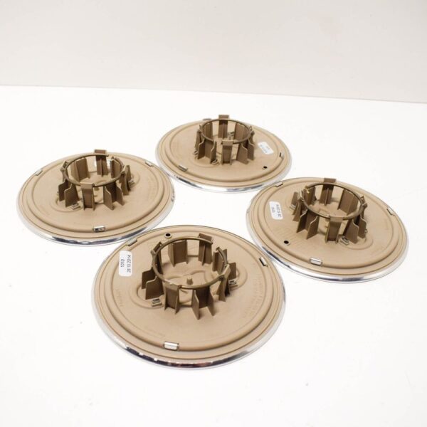 Audi A6 4F2 Wheel Center Hub Caps 4x SET Gray Metallic 4E0601165A7ZJ NEW ORIGINAL - Image 5