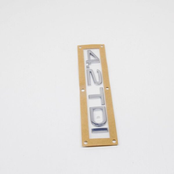 NEW ORIGINAL AUDI A8 D3 Rear Emblem Badge '4.2 TDI' 4E0853743S2ZZ - Image 3