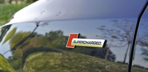 Audi A6 A7 Chrome Supercharged Side Badge Emblem Genuine 4F0853601A2ZZ - Image 5