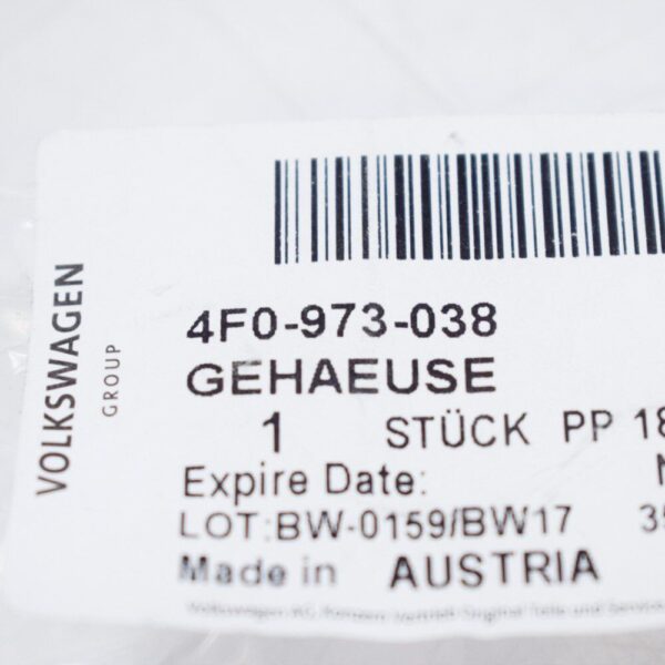 Audi A6 C6 ABS connector socket 4F0973038 original new