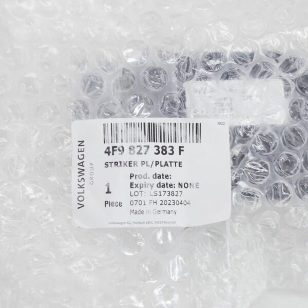 Audi A6 Avant C6 tailgate lock plate 4F9827383F
