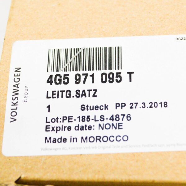 Audi A6 C7 Front Bumper PDC Parking Sensor Wiring Harness 4G5971095T NEW ORIGINAL - Image 3