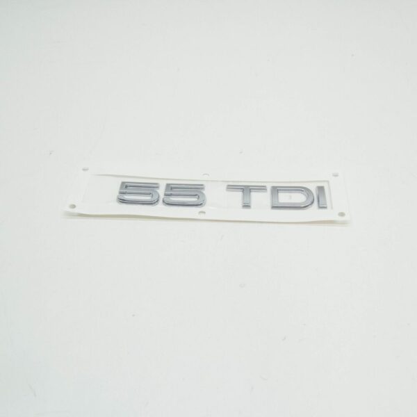 Audi A6 Avant C7 tailgate emblem '55 TDI' 4G8853744A2ZZ NEW ORIGINAL - Image 3