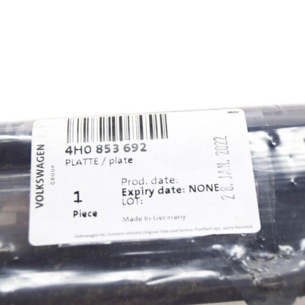 AUDI A8 4H D4 FRONT UPPER STRIKER PLATE 4H0853692 NEW ORIGINAL