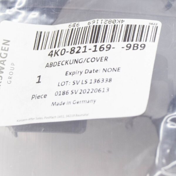 Audi A6 4A C8 bonnet cover left 4K08211699B9 NEW ORIGINAL
