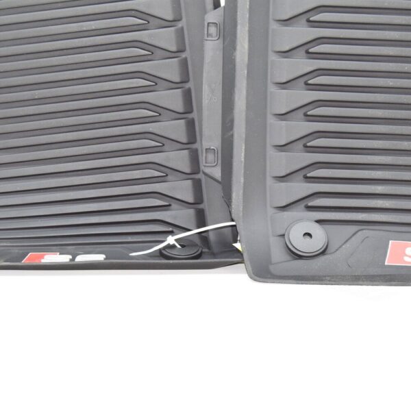 AUDI S6 A6 C8 FRONT FLOOR MATS SET S6 LHD 4K1061221A041 NEW - Image 3