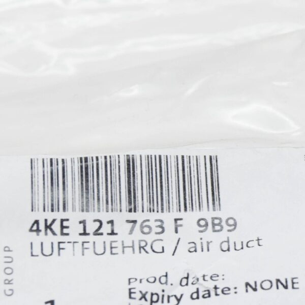 AUDI E-TRON Sportback GEA Front Left Air Guide 4KE121763F9B9 NEW ORIGINAL