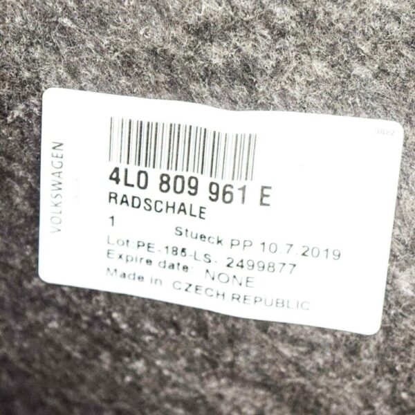 Audi Q7 4L Genuine 4L0809961E Left Front Fender