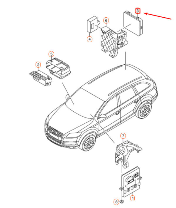 NEW GENUINE OEM 4L0910289K