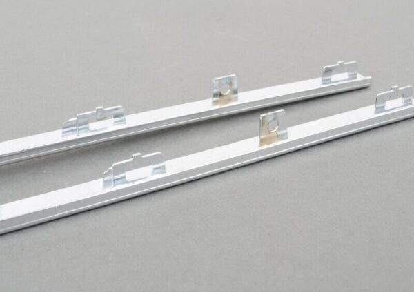Audi Q7 (2016-2017) front bumper radiator grille chrome inserts original - Image 3