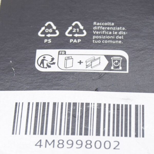Audi Q8 Front Windshield Aerodynamic Wiper Blade Set LHD 4M8998002 NEW ORIGINAL
