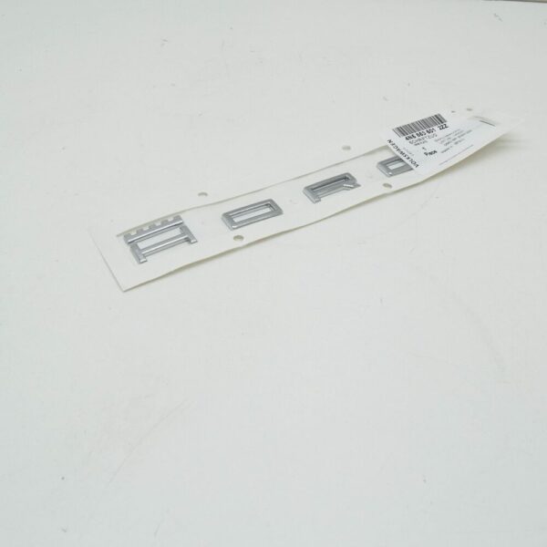 NEW AUDI A8 D5 REAR LID 'HORCH' EMBLEM 4N58536012ZZ ORIGINAL - Image 3