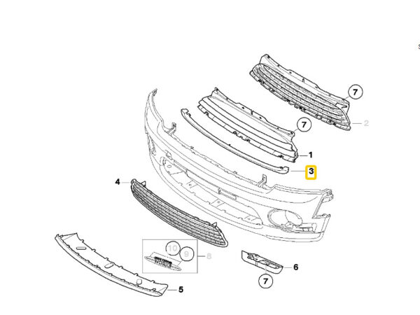 NEW ORIGINAL OEM 51112751624