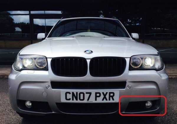 ORIGINAL BMW X3 E83 M Aero Left Fog Grill Cover Package LCI 0 - Image 4