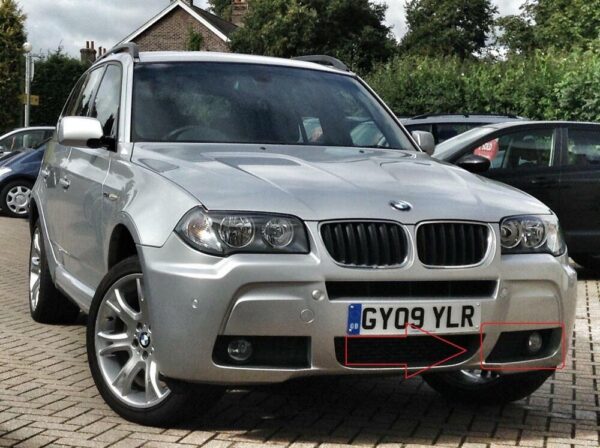 ORIGINAL BMW X3 E83 M Aero Left Fog Grill Cover Package LCI 0 - Image 5